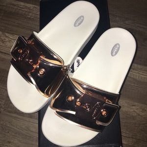 dr scholls poolside slide